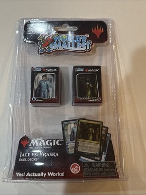 mtg Jace vs Vraska World's Smallest ギャザ World's Smallest Magic The Gathering Jace vs Vraska Mini Duel