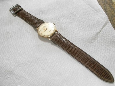   MOVADO 18K GOLD HERREN ARMBANDUHR MECHANISCHES UHRWERK WATCH
