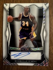 2026 Leaf Metal Shaquille O’Neal Auto (on card) Reflective Foil Card SP#41/45