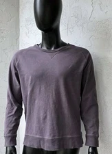Mack Weldon ACE Crew Neck Sweatshirt Grey Men's Large