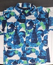Vintage 1950-60's Tropicana Honolulu Tiki Pineapple Hawaiian Shirt sz M/L MINT