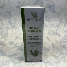 Nifeishi Natural Rosemary Oil Hair Treatment Oil 3.5oz Exp 05/26 - New