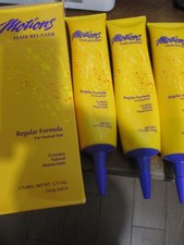 Lot of 3 Motions Classic Formula Hair Relaxer 5.75oz each Regular TUBES