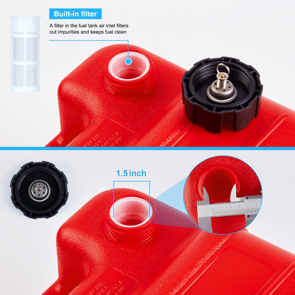 Nouveaux réservoirs de stockage de produits chimiques Réservoir de carburant en