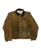 BLACK STALLION 30WC SPLIT COWHIDE WELDING JACKET SIZE MEDIUM