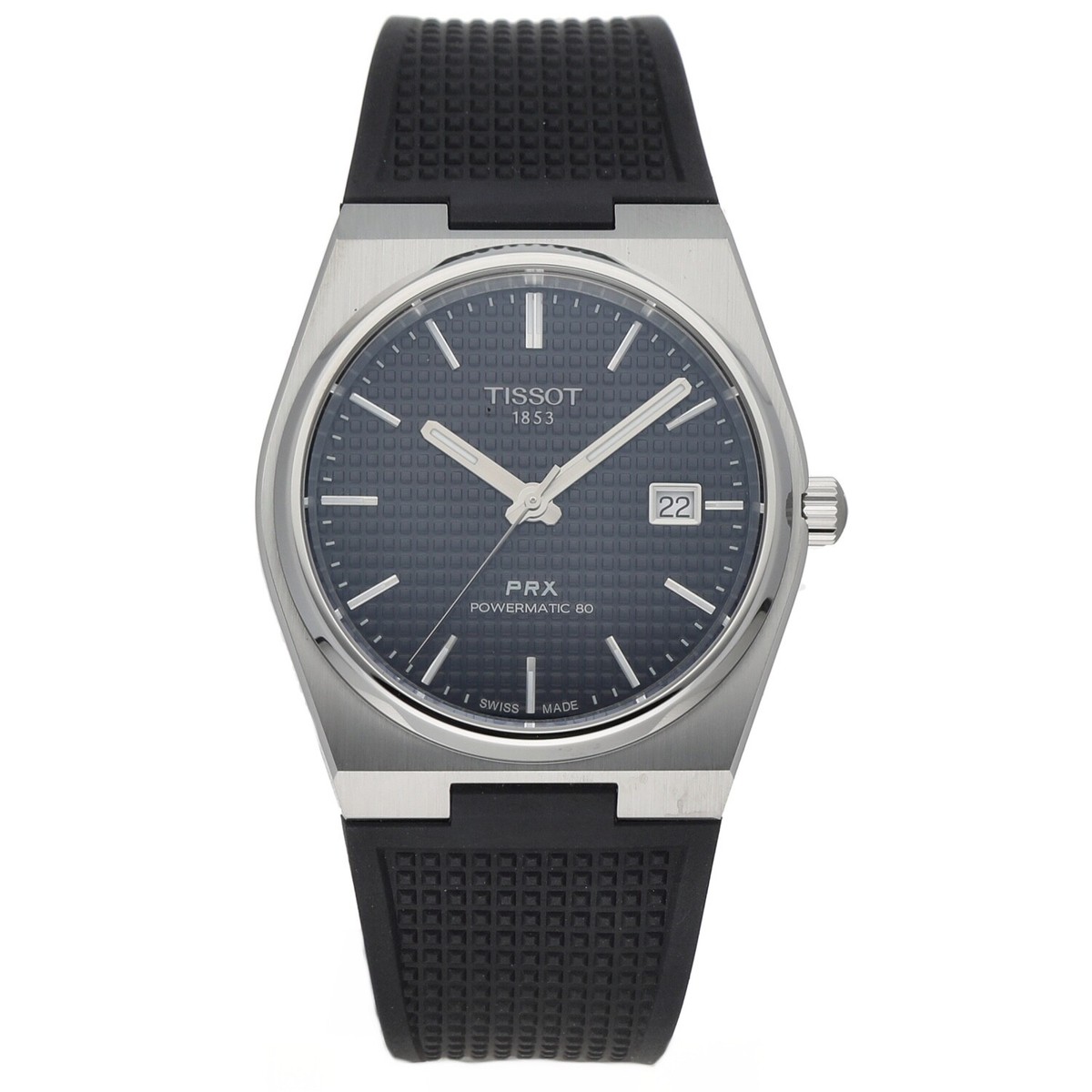 Tissot PRX T137.407.17.051.00 Powermatic 80 Black Dial 40 mm Steel