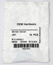 OEM Hardware 10 St&uuml;ck Spannschrauben M3.5-4HX8.0 MS1155 1021341