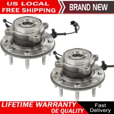 2x Wheel Hub Bearing Assembly for Chevy Silverado 2500 HD GMC Sierra 4WD Front