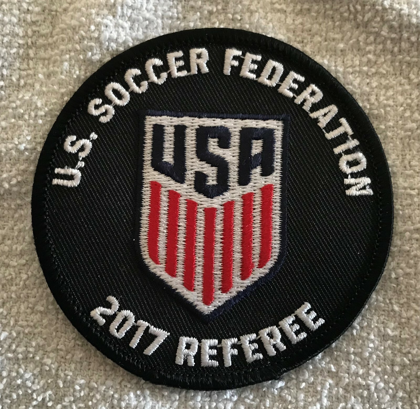 2017 USSF Soccer Referee Badge Patch US Soccer Federation New eBay
