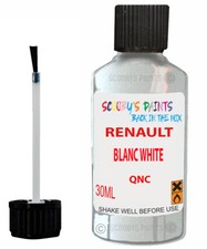 For Renault Blanc White Qnc Paint Touch Up