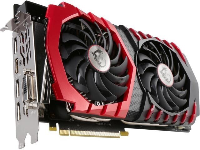 MSI NVIDIA GeForce GTX 1080 GAMING X 8G - TWIN FROZR VI | eBay MSI NVIDIA GeForce GTX 1080 GAMING X 8G - TWIN FROZR VI | eBay