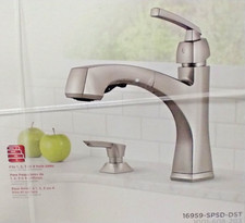 Delta 16959-SPSD-DST Montauk MagnaTite Kitchen Faucet SpotShield Stainless