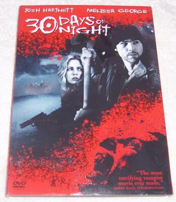 30 Days of Night DVD Josh Hartnett Melissa George Vampire Movie | eBay