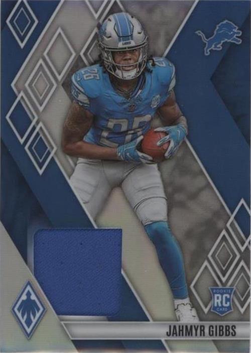 2023 Panini Phoenix - Rookie Memorabilia Jahmyr Gibbs #RME-JG /199 (MEM ...
