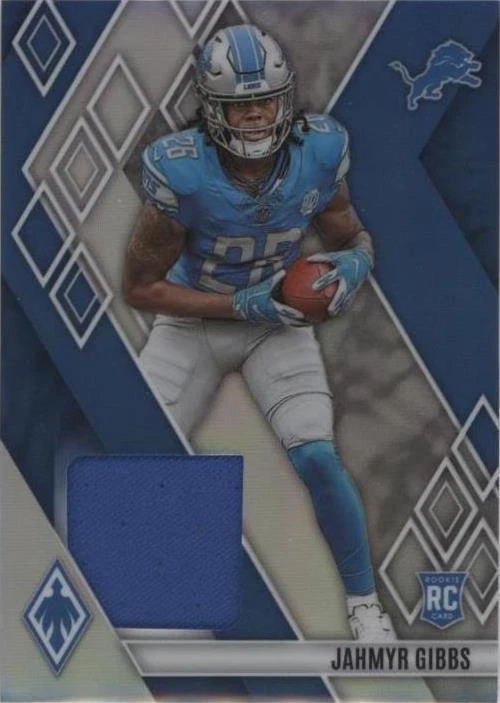 2023 Panini Phoenix Barry Sanders Billy Sims Jahmyr Gibbs #REG-3
