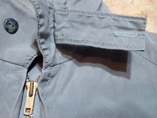 Chaqueta de Nailon Satén Vintage Años 70 Penneys Towncraft para Hombre L Barbilla Garra con Cremallera - Imagen 7 de 19