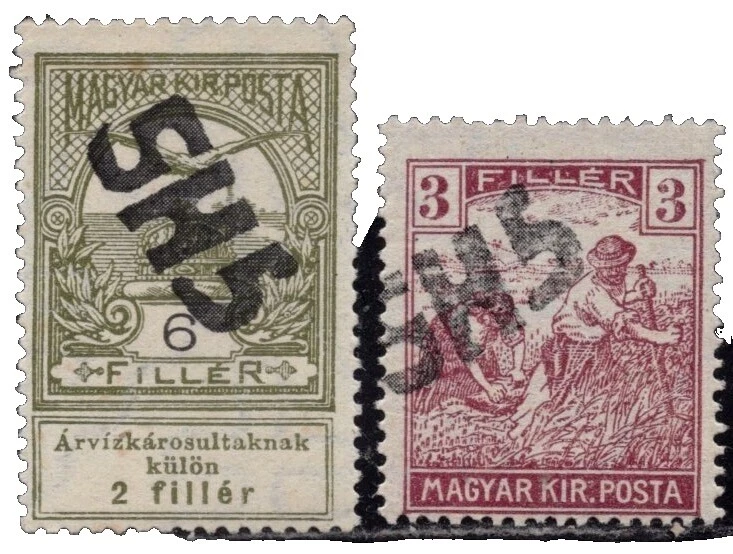 Primera Guerra Mundial Sellos croata