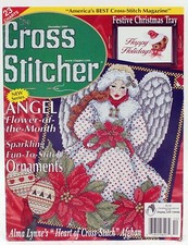 Christmas CROSS STITCHER Magazine December 1999 Angel Ornaments 23 Charts