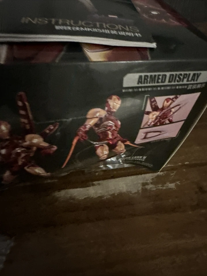 Mordstorm Avengers End Game Iron Man Mark LXXX V 1/9 Scale Model Kit  - Image 4 of 4