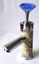 Diamond Head Faucet Polishing Brass Granite Giallo Veneziano F405PBGV