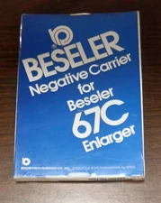 Beseler Negative Carrier 6732 for 110 Film - 67C Enlargers  **SEALED IN BOX**