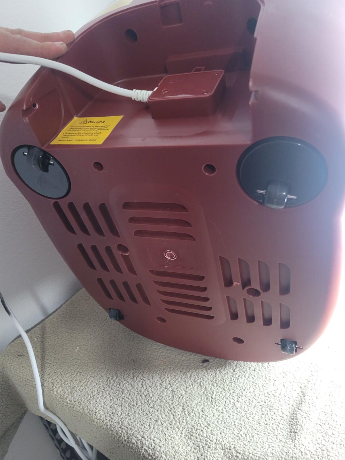 NEW Carepeutic Deluxe Hydro Therapy Foot and Leg Spa Bath Massager