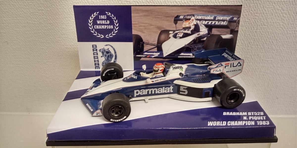 ブラバムBT52 1983 ピケ BMWコレクション CHAMPION COLLECTION 1:43 BRABHAM BMW BT52B PIQUET WORLD
