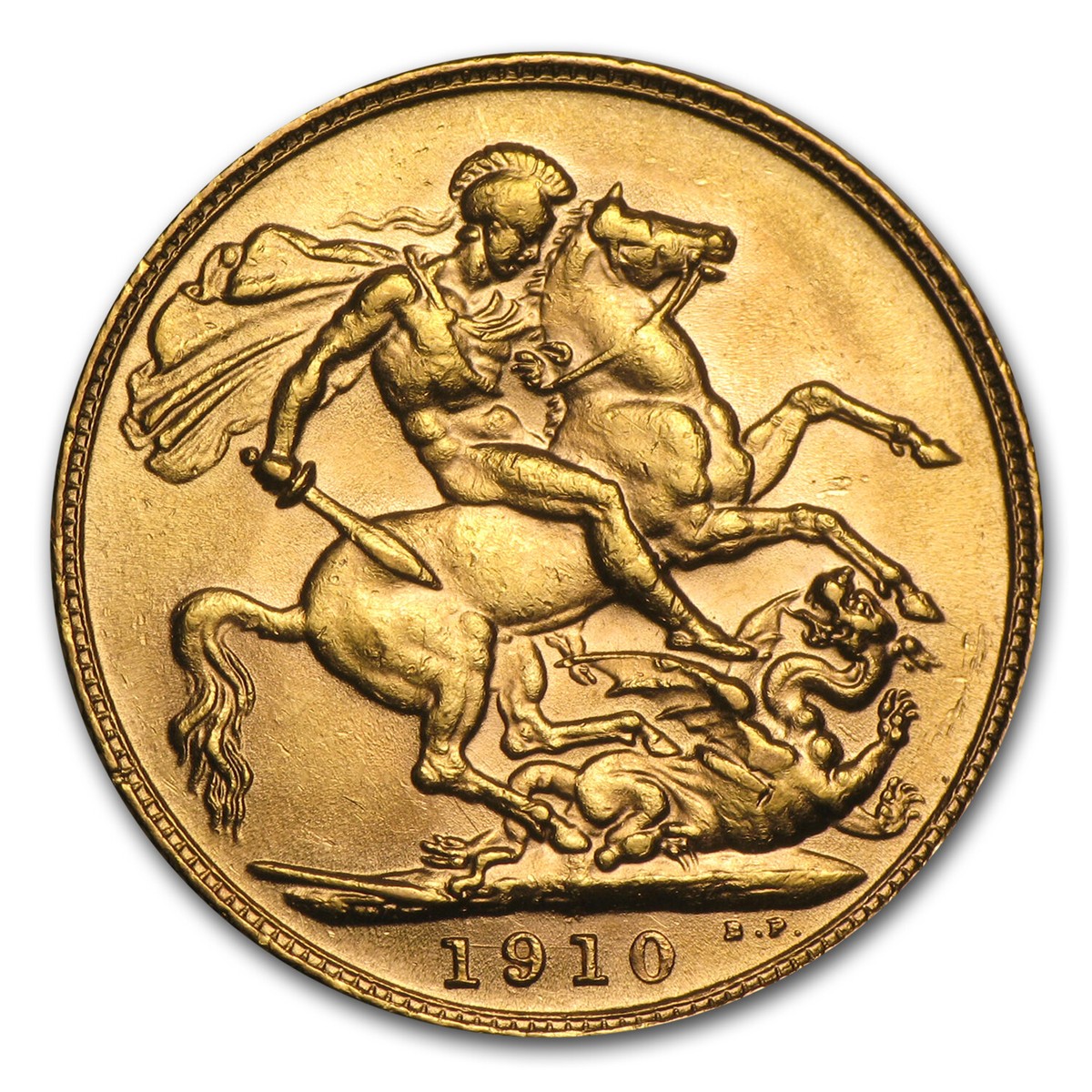 1902-1910 Great Britain Gold Sovereign Edward VII AU | eBay