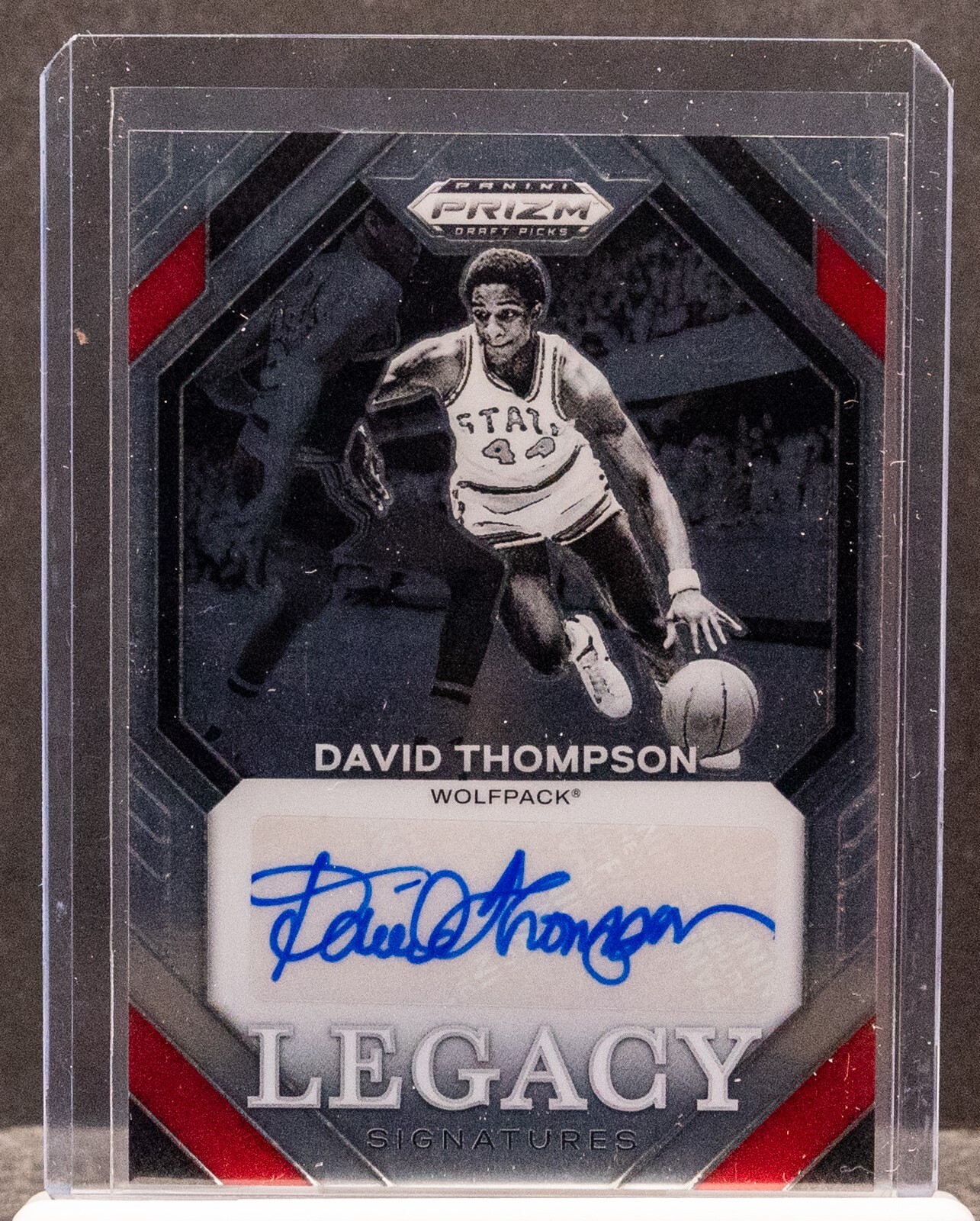 David Thompson 2024 Prizm Draft Picks Legacy Signatures Autograph Auto