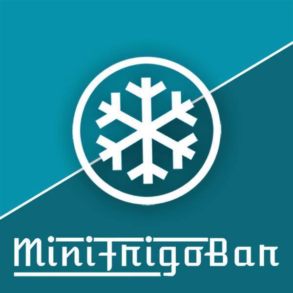 Mini Frigo Bar Piccolo Frigorifero da 82 Litri CLASSE A+ con Freezer da  Ufficio