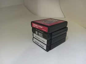 4 NEVER USED GAMES FOR  ATARI 2600 + 7800 + KUNG FU/ARMOR/DOUBLE DUNK/DICE