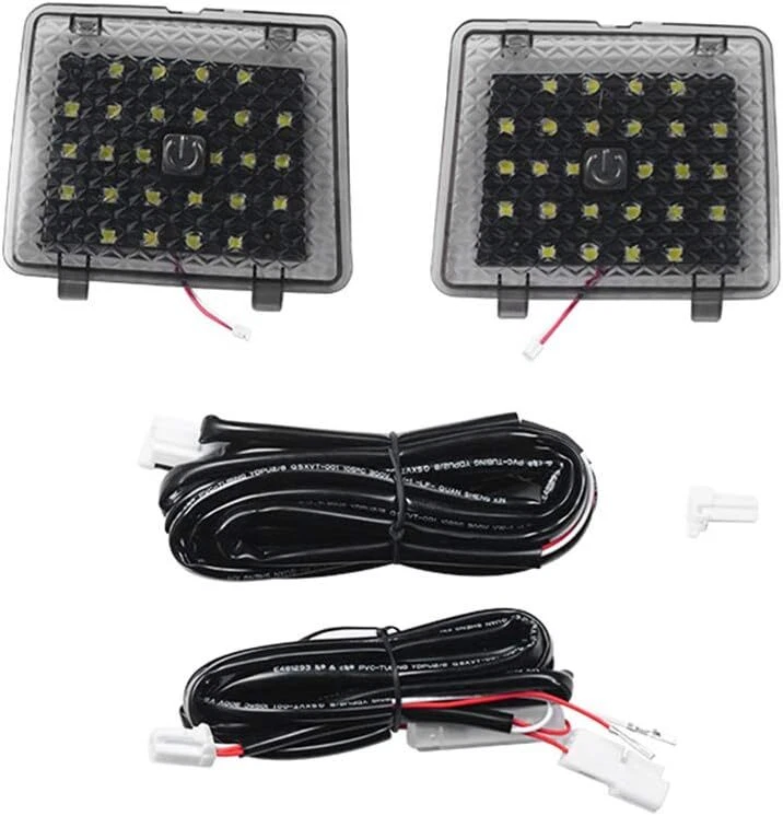 Kit de 2 luces de techo LED blancas interiores para maletero carga para Toyota RAV4 2019-2021 Foto 2 de 4