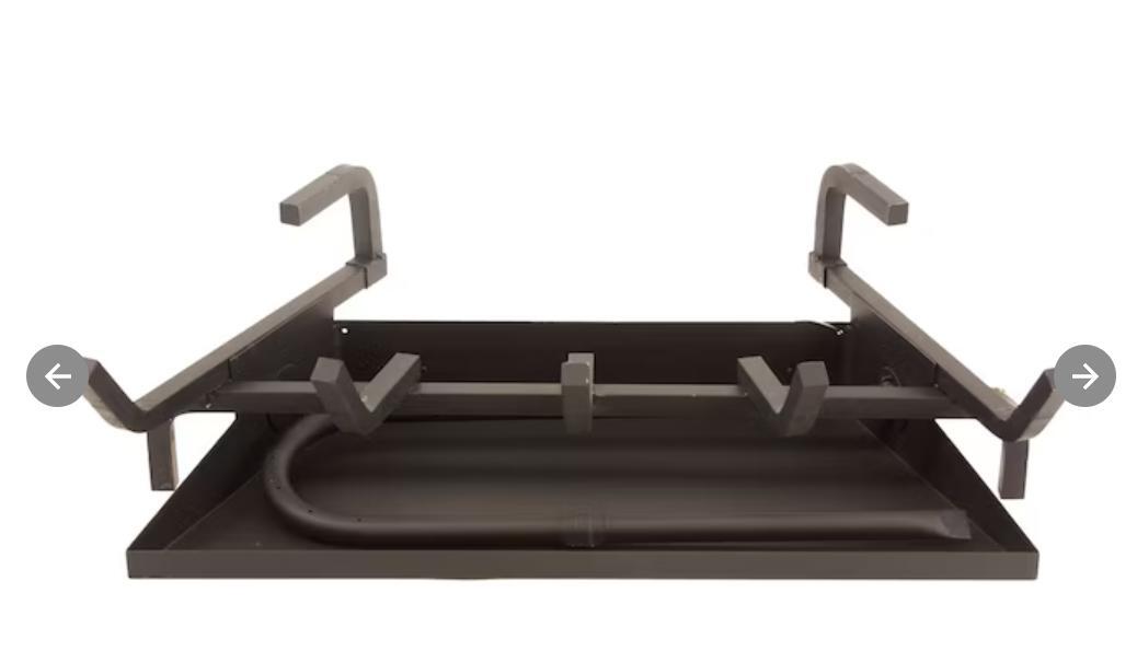 allen + roth 24-in 55000-BTU Dual-Burner Vented Gas Fireplace Logs | eBay