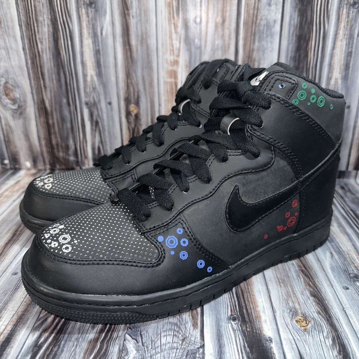DJ SKEE Nike Dunk High 'Olympic' 324759-001 Men's Size 7.5 DJ SKEE Nike Dunk High 'Olympic' 324759-001 Men's Size 7.5