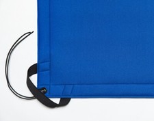 CANVAS GRIP 8' X 8' Blue Screen - Chroma Key Blue - Overhead