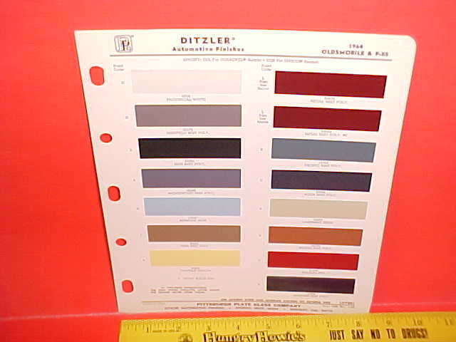 1964 OLDSMOBILE F-85 88 98 DELUXE PRESTIGE BROCHURE CATALOG