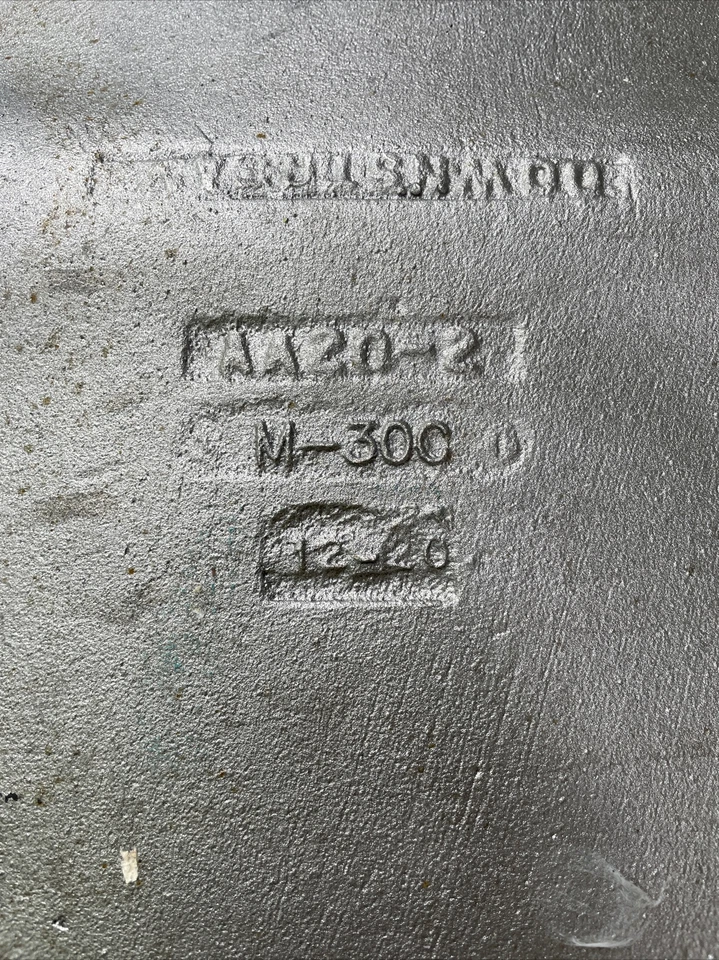 Válvula mariposa oblea solapa 20 pulgadas AA20-2, M-30C Foto 2 de 4