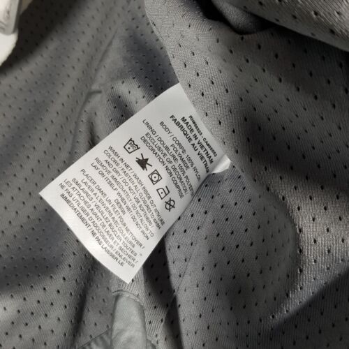 Nike X Jacquemus Track Jacket Women’s Medium Asymmetric Cropped Shell FV5689 - Picture 11 of 14
