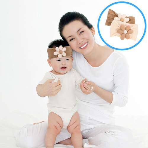 2 Pcs Baby Flower Headband Girl Headpiece Fashion Headbands - Picture 8 of 11