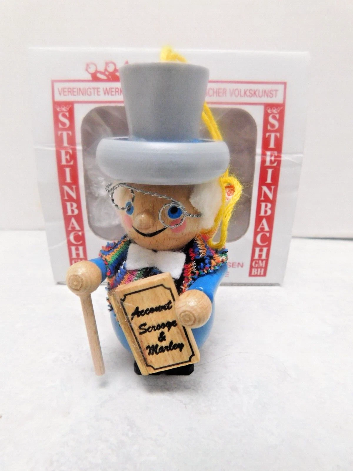 Steinbach Hand Made Parfet "Scrooge" Wood Nutcracker Collection 3.5” Box
Opens in a new window or ta
