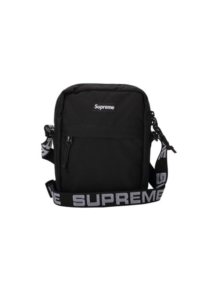 Supreme SS18 Shoulder Bag - Black | eBay Supreme SS18 Shoulder Bag - Black | eBay