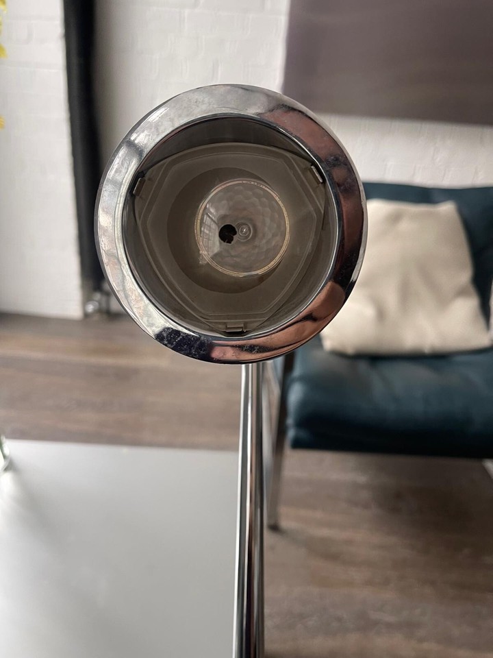 Original Philippe Starck Ara Chrome Table Lamps for Flos in perfect