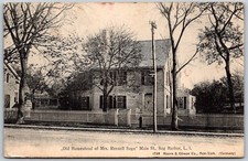 Postcard NY Sag Harbor Long Island LI New York Homestead Mrs Russell Sage PS2H