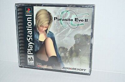 Parasite Eve Black Label PS1 Complete in Box CIB No Manual