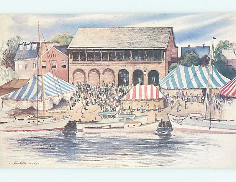 Unused 1981 HARBOR HOUSE RESTAURANT Annapolis Maryland MD make an