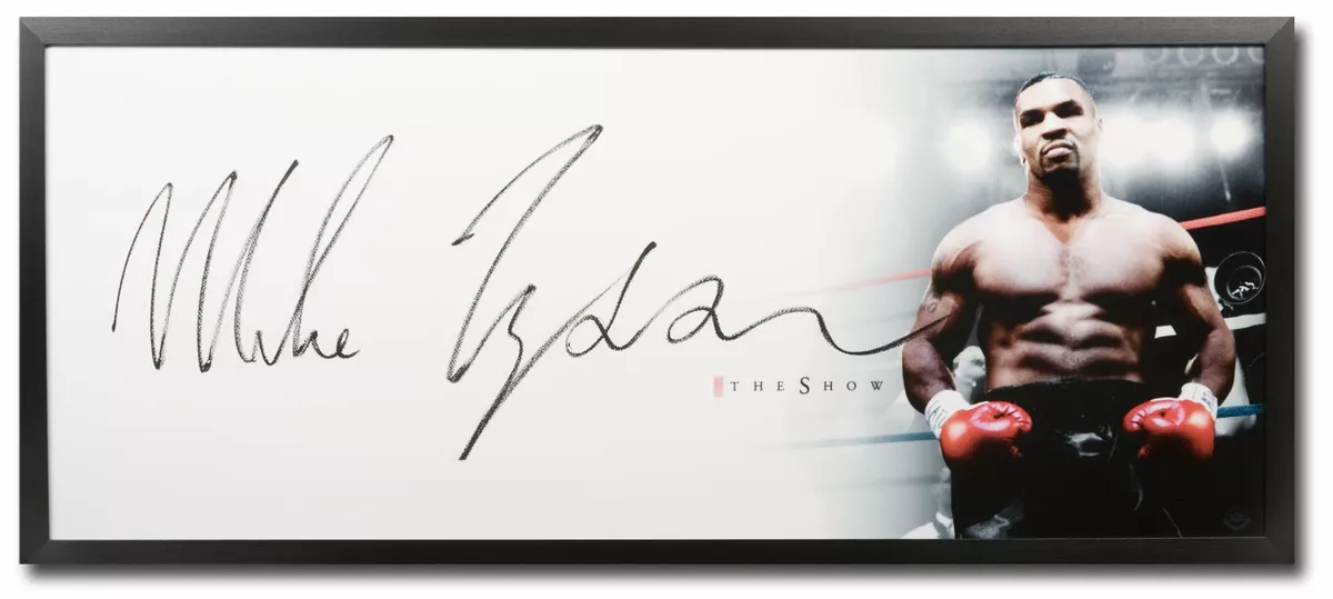 Mike Tyson Memorabilia, Autographed Mike Tyson Collectibles