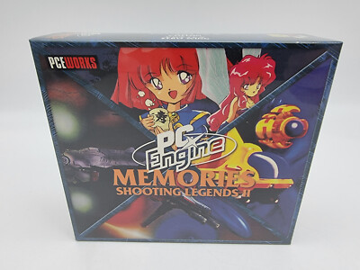 Memories Shooting Legends II PC Engine Super CD-ROM Japan New PCE Works