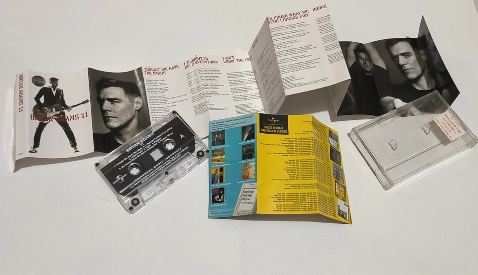 Bryan Adams - 11  - original indonesia cassette tapes 2008 - Image 2 of 4