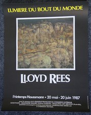 LLOYD REES Exhibition Poster, Printemps Haussmann, 1987