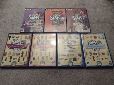 DIE SIMS 2 BUNDLE: FREIZEIT GEÖFFNET FÜR GESCHÄFTSSAISON ERWEITERUNGEN & 4 SACHEN PC 7